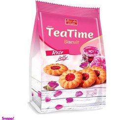 بیسکویت تی تایم گل سرخ شیرین عسل