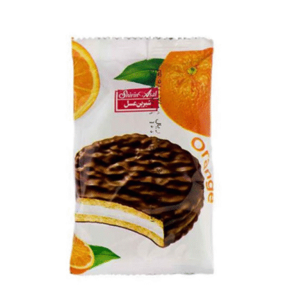 شوکو بیسکویت پرتقالی ۲۵ گرمی شیرین عسل
