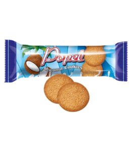 بیسکویت پاپل نارگیلی ۸۰ گرمی شیرین عسل