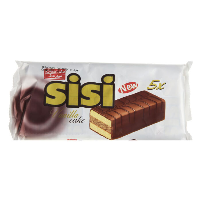 کیک سی سی بصورت پک 5 عددی شیرین عسل - Image 1